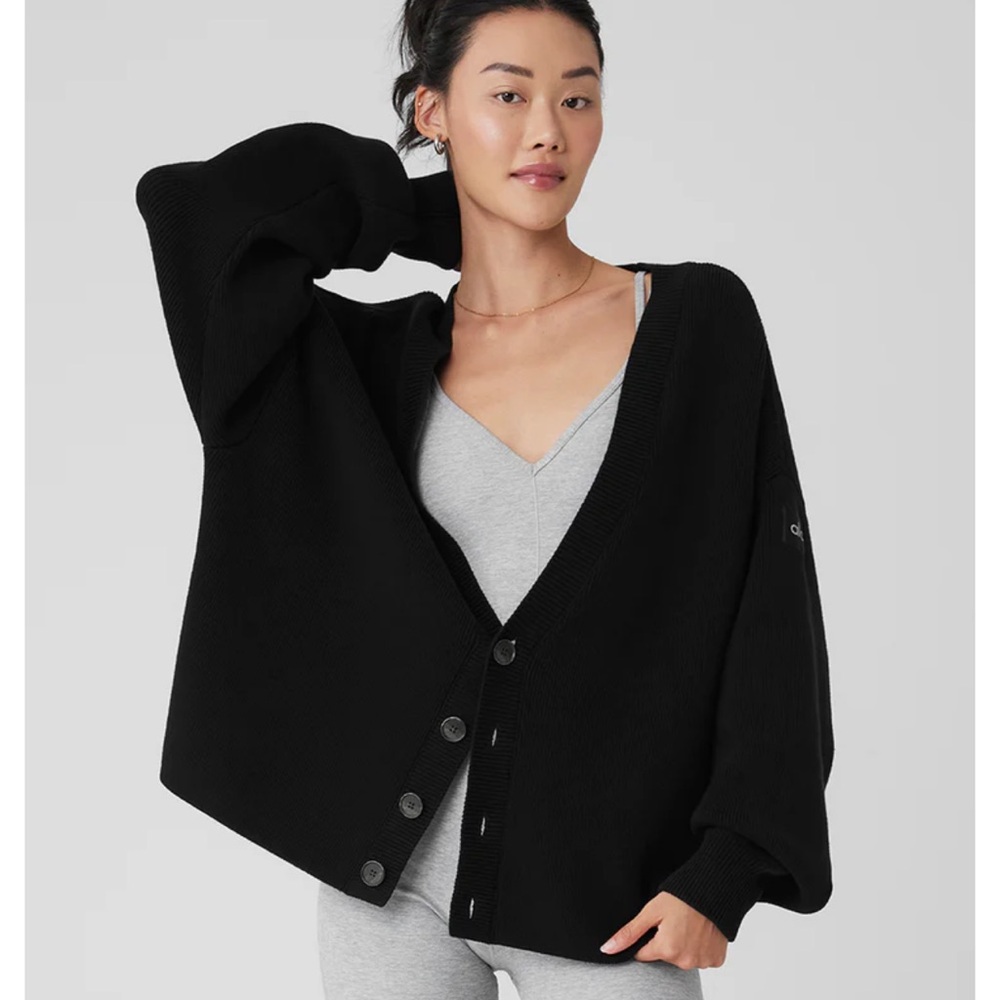 Women's Black Alo Sweater